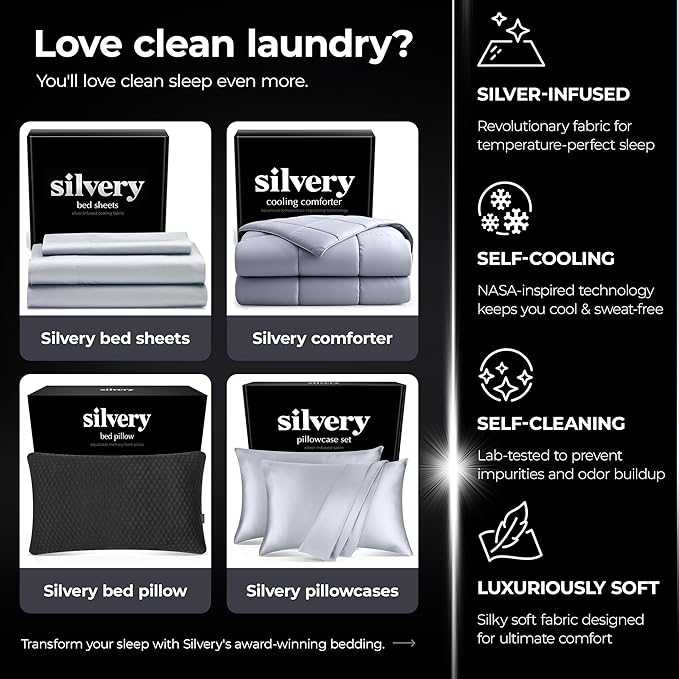 Silvery Laundry Detergent Sheets (100 Loads) - Ultra-Concentrated Eco-Friendly Washing Strips – No Plastic Jugs & Perfect for Travel (Unscented)