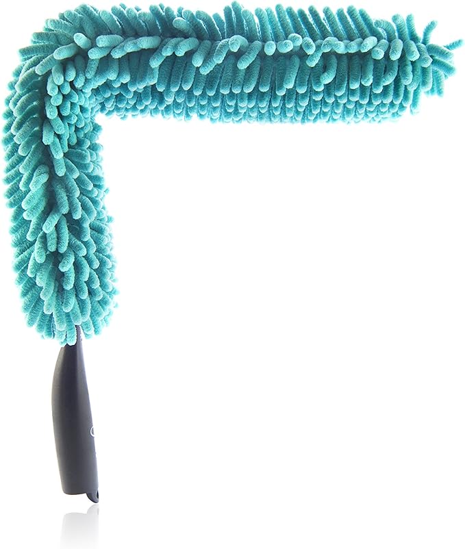 Fuller Brush Bendable Microfiber Duster - Bending Micro Fiber Dust Cleaner for Home Cleaning & Dusting - Flexible Head for Web Free TV, Ceiling & Furniture
