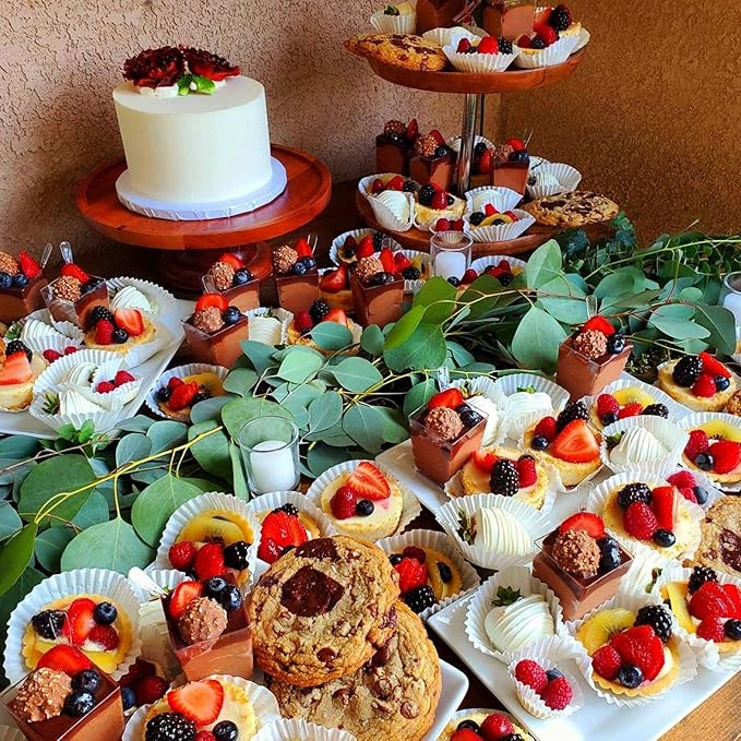 Round Chocolate Covered Strawberries Molds, (2 Pack) Silicone Cylinder Mould for Candy Cookie Chocolate Covered Oreos Cake Brownie Pudding Jello