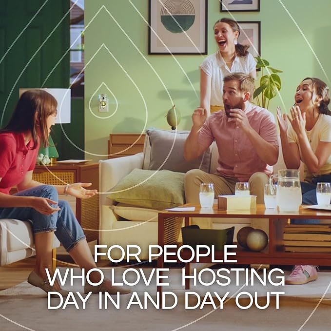 Air Wick Plug In Scented Oil Refills, Eucalyptus + Berries, Air Fresheners for Home Long Lasting, Room Fresheners,Air Freshener Plug In, Essential Oils, Home Essentials for Small&Large Spaces,5 ct