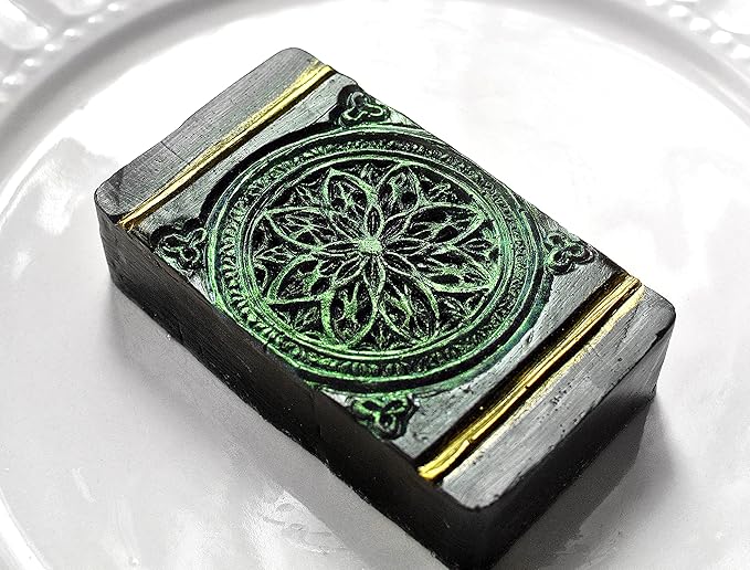 Rosette Silicone Mold SOAP Plaster Wax Resin Clay Floral Mandala