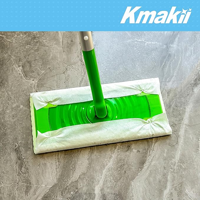 KMAKII Microfiber Dusting Cloths, Diamond Pattern, Disposable Cleaning Cloths for Floor, Furniture, Glass, Electronics, High Absorbency, Sheets, 8.7×11.8 inches (90)