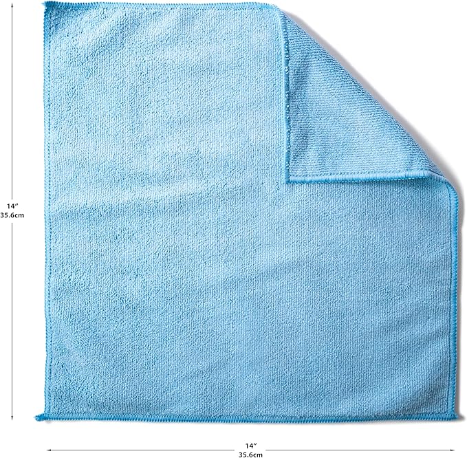 Commercial Dust Mop – 48” Floor Sweeper for Tiles, Hardwood, and Laminate Floors, with Aluminum Broom Handle, Reusable Duster Head - Complete with Cleaning Cloth