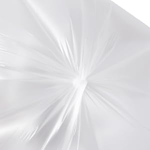 Trash Can Liner - Wholesale 250 Count Garbage Bags on Perforated Roll 45 Gallon Multipurpose for Office Bathrooms Business Home Commercial and Industrial Needs