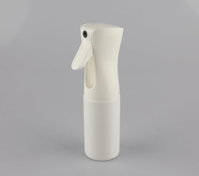 Continuous Mist Spray Bottle (White, 6.8OZ/200ml)