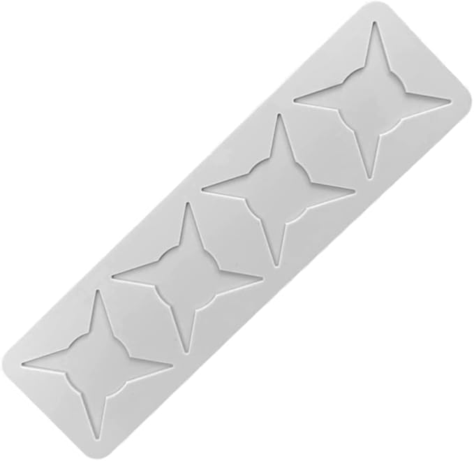 3D Hollow Leaf Fondant Lace Mold Multi Leaves Flower Candy Mold Chocolate Sugar Craft Cake Decoration Cupcake Top (H Darts_8.28 * 2.32 * 0.12inch)