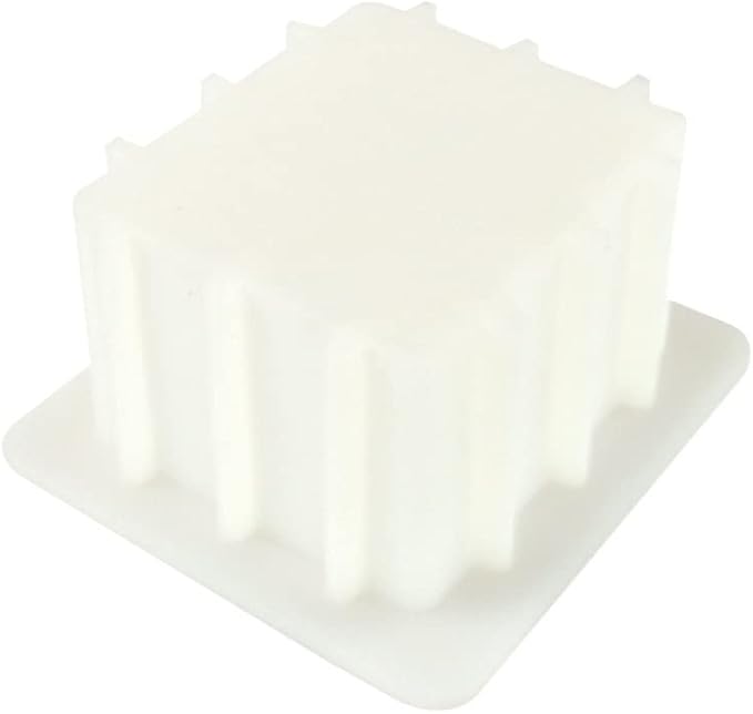 500ML Square Silicone Soap Mold, Resin, Pastry, Loaf, and Candle Mold Reusable Flexible DIY Soap Making Molds and Supplies