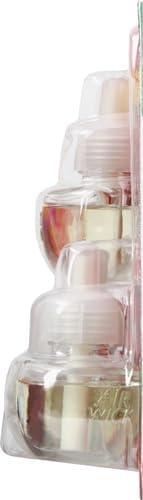 Air Wick Plug in Scented Oil Refill, Apple Cinnamon Medley, 5ct, Air Freshener, Essential Oils (Pack of 2)