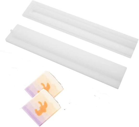 Rabbit Tube Column Silicone Soap Candle Mold Embed Soap Making Supplies Silicone Mold for Soap