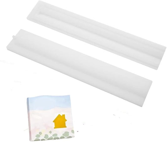 House Tube Column Silicone Soap Candle Mold Embed Soap Making Supplies Silicone Mold for Soap