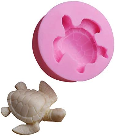3 Pack Tortoise Resin & Silicone Mold - Epoxy Resin, Soap, Chocolate & Fondant Mold - DIY Aromatherapy & Decoration