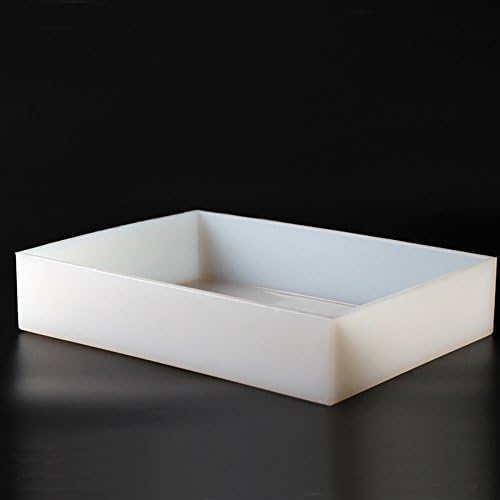 Nicole Large Soap Molds Rectangle Silicone Liner for 18 Bar Mold with Wooden Box and Lid DIY Handmade Soap Making Tools