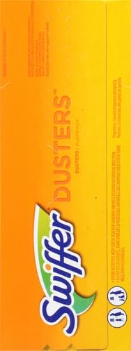 Swiffer Dusters Refill for Cleaning, Feather & Microfiber Duster Disposable Alternative, for Dusting Furniture, Blinds, Ceiling Fans, Walls, Helps Remove Allergens, Lavender, 18ct (Pack of 4)