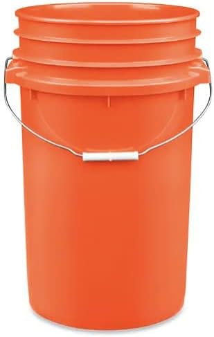 House Naturals Food Grade Plastic Buckets 7, 5, 3.5, 2 Gallon (Pack of 4) with lids Container- BPA Free