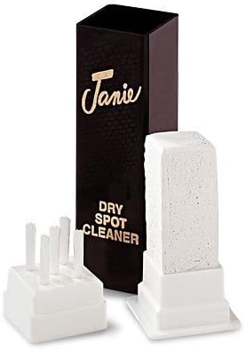 JANIE Dry Cleaner In A Stick,Dry Spot Cleaner,Stain Remover - Absorbs Most Grease,Oil,Dirt,& Food Stains.Use On Clothing,Carpet & Upholstery. (1 Pack)