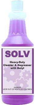 DETCO- Solv Industrial Strength Cleaner & Degreaser - Biodegradable, Highly Concentrated, Non-Flammable, Easy-to-Use
