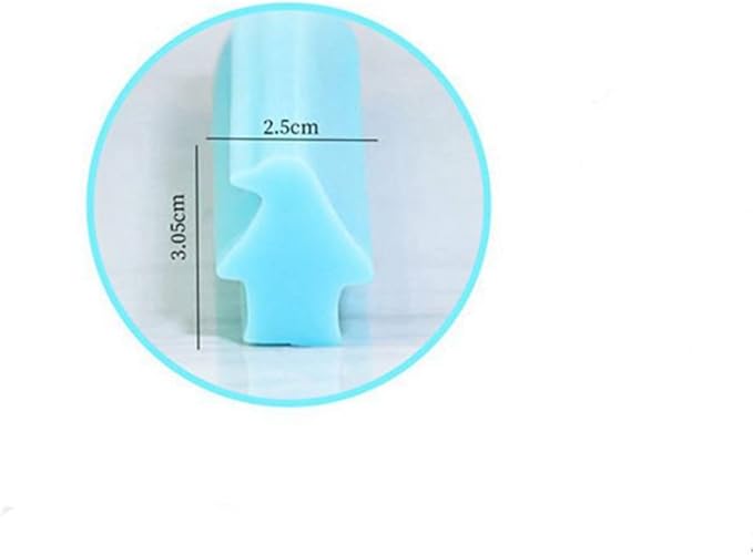 Penguin Tube Column Silicone Soap Mold Embed Soap Making Supplies