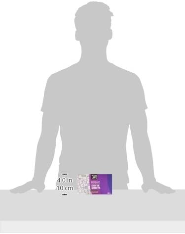 Better Life Dryer Sheets, Fabric Softener Sheets for Fresh Laundry, Lavender Grapefruit, 80 Count