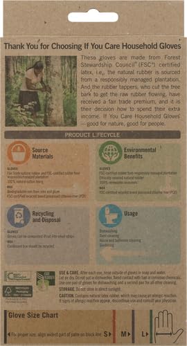 IF YOU CARE Household Gloves - Small 1 Pack(S),Green
