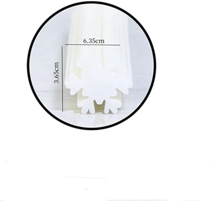 Snowflake Tube Column Silicone Soap Mold Embed Soap Making Supplies Tool Heart Shape Candle Mold Set Soap Mould