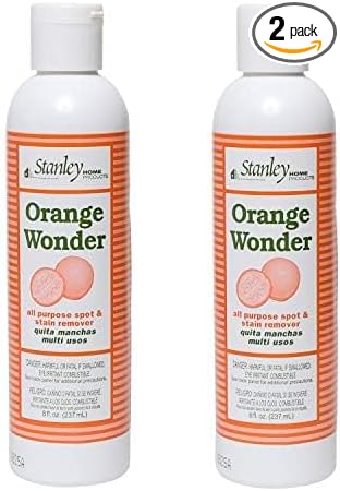 STANLEY HOME PRODUCTS Orange Wonder All Purpose Spot Stain Remover (2)