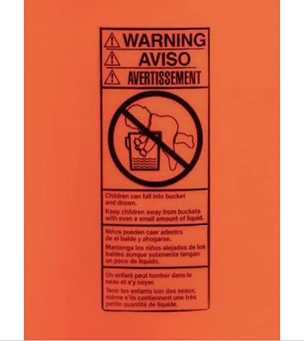 House Naturals Food Grade Plastic Buckets 7, 5, 3.5, 2 Gallon (Pack of 4) with lids Container- BPA Free