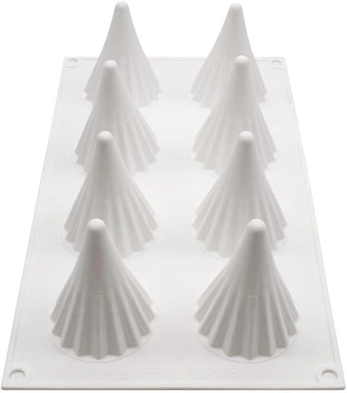 Silicone Christmas Tree Candle Mold - DIY Santa Handmade Soap & Chocolate Molds - Resin Making (11.6 x 6.92 x 2.8 inch)