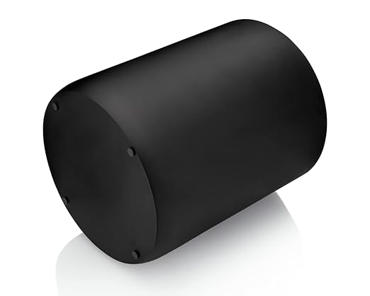 Essentra Home Matte Black Wastebasket Recycling Bin for Office, Trash Can for Bathroom or Bedroom. 2.2 Gallon.