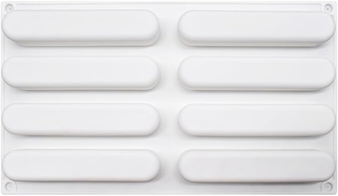 mostsom Silicone Molds Baking Mold for Mousse Cake, Silicone Mold for Chocolate, French Dessert Mold for Pastry Chocolate, Reusable Non-Stick Easy Release Baking Molds (C_ Ellipse)