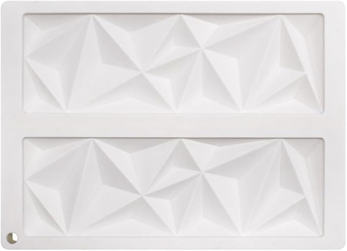 mostsom Silicone Molds Baking Mold for Mousse Cake, Silicone Mold for Chocolate, French Dessert Mold for Pastry Chocolate, Reusable Non-Stick Easy Release Baking Molds (F_ Rectangle)