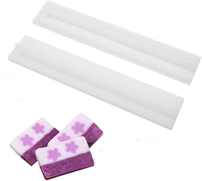 Cherry Flower Silicone Handmade Soap Candle Aromatherapy Gypsum Mold DIY Baking Columnar Mousse Cake Core Mould Chocolate Fondant Sandwich Tube Tool