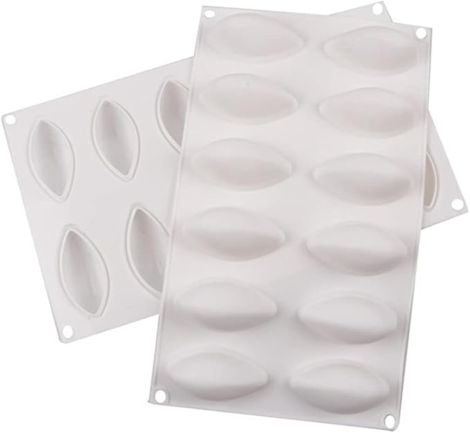 3D Hollow Leaf Fondant Lace Mold Multi Leaves Flower Candy Mold Chocolate Sugar Craft Cake Decoration Cupcake Top (Mango_11.6x6.8 x1 inches)