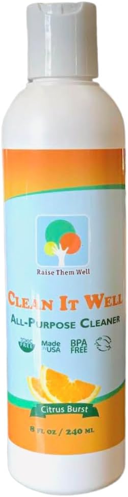 Clean It Well • 8 oz Concentrate – Natural Citrus All-Purpose Cleaner