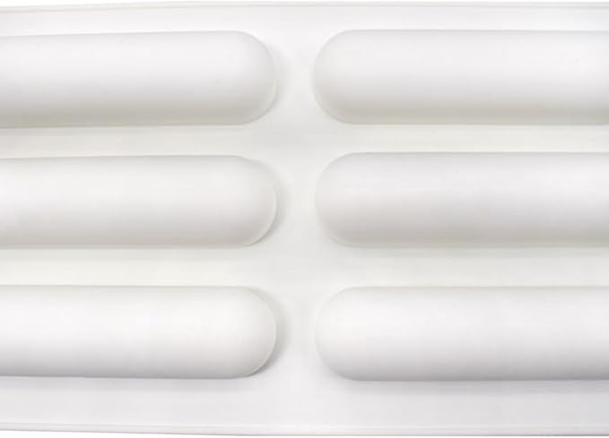 mostsom Silicone Molds Baking Mold for Mousse Cake, Silicone Mold for Chocolate, French Dessert Mold for Pastry Chocolate, Reusable Non-Stick Easy Release Baking Molds (B_ Ellipse)