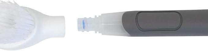 CELOX Dish Soap Brush with Soap Dispenser for Dishes, Pans, Sink, Pots