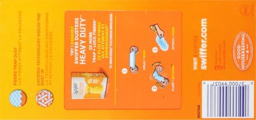 Swiffer Dusters, Ceiling Fan Duster, Multi Surface Refills with Febreze Lavender, 18 Count (Pack of 2)