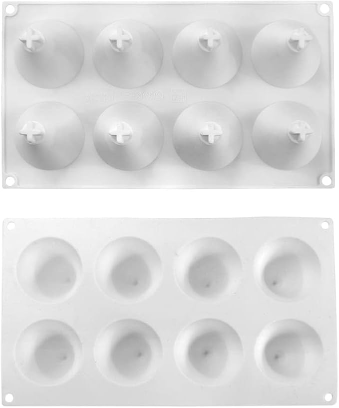 mostsom Cone Geometric Resin Silicone Mold Silicone Easy Chocolate Mold (Circular Cone B)