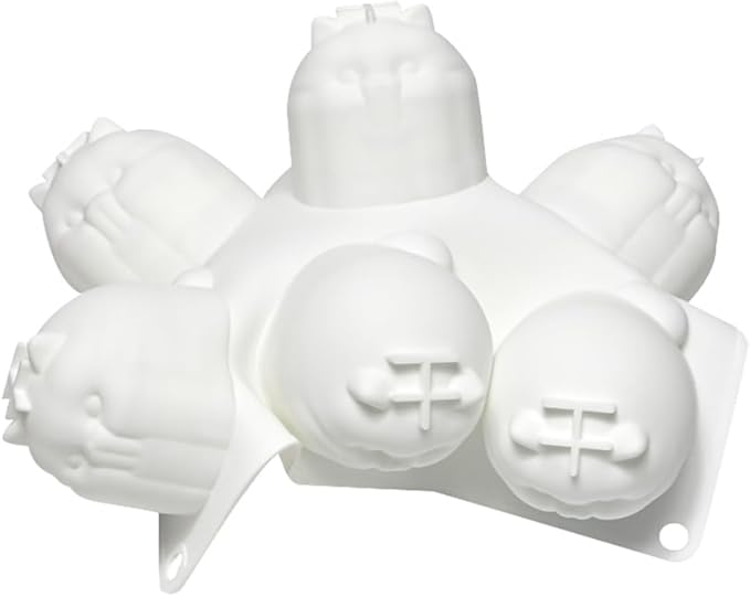 mostsom Silicone Baking Molds Cute Fat Cat Mousse Mold for Candy, Chocolate Cake Mould, Soap, Ice Cream, Breakfast Sandwiches, Omelets (H_Fat Cat)