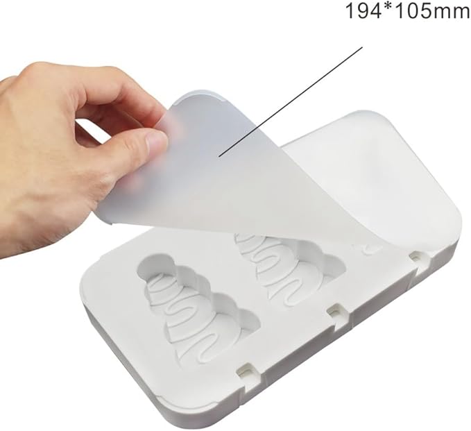 Silicone Mold for Cake DIY Baking Chocolate Eco-Friendly Cake Mold Candy Chocolate Cake Mould Baking DIY Kitchen Accessiories (Christmas Tree L_7.76 X4.28 X0.8 inch)