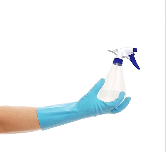 30 Pack Spray Bottle Nozzles, Heavy-Duty Stream Trigger Spray Nozzle Replacement Parts Adjustable Head Sprayer with Mist Stream Sprayer Fits 8oz /16oz Spray Bottles Round 28/400 Neck Bottles (Blue)