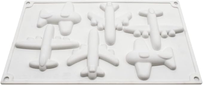 Silicone Mold for Cake DIY Baking Chocolate Eco-Friendly Cake Mold Candy Chocolate Cake Mould Baking DIY Kitchen Accessiories (Aircraft P_11.88 X6.96 X0.52 inch)