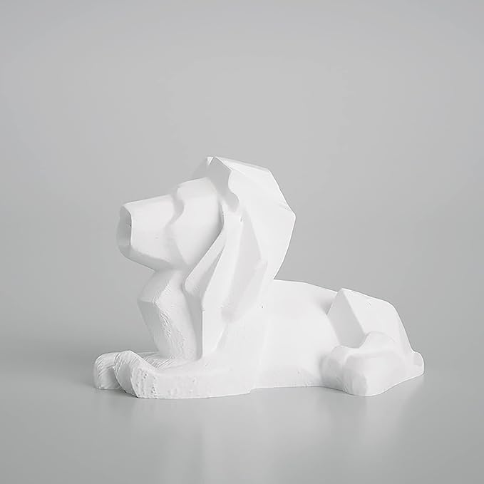 Abstract Lion Mold - Silicone Animal & Candle Mold for Resin, Clay & Cake Making - 3D Craft Supplies