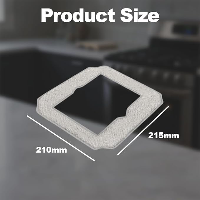 10 Pcs Cleaning Wipes Wipes, Mopping Mats for Ecovacs Winbot Mini Cleaning Robot, Washable and Reusable Cleaning Wipes Mop Pad Replacement Accessories