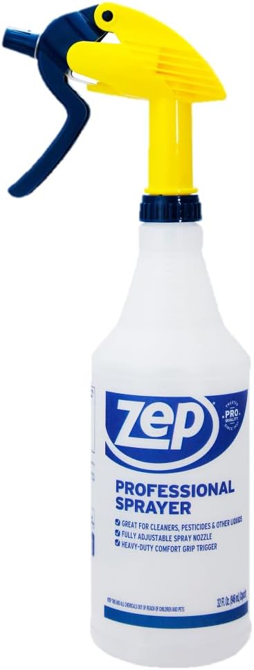 Zep All-Purpose Cleaner and Degreaser Concentrate 1 Gal (Case of 4) Professional Sprayer Bottle (Case of 12) - ZU0567128 - Cuts Through Grease, Grime and Dirt With Ease