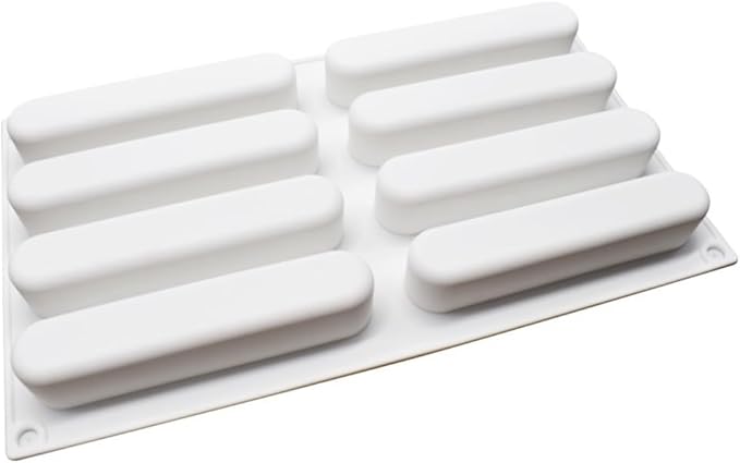 mostsom Silicone Molds Baking Mold for Mousse Cake, Silicone Mold for Chocolate, French Dessert Mold for Pastry Chocolate, Reusable Non-Stick Easy Release Baking Molds (C_ Ellipse)