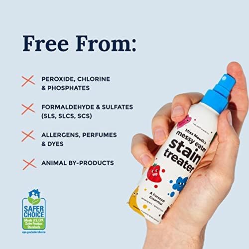 Miss Mouth's Messy Eater Stain Treater - 2 Pack Stain Remover Spray and 16oz Bottle