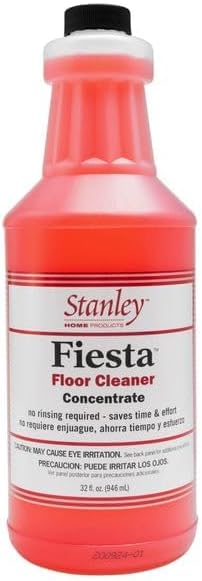 STANLEY Home Products Fiesta Floor Cleaner Liquid Concentrate - Eco Multisurface & Industrial Cleaning For Hardwood, Stone, Tile & Ceramic Floors
