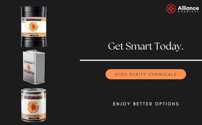 D-Limonene - All Natural Orange Oil - 1 Gallon - USP Food Grade - Kosher - Multi-Purpose Citrus Cleaner, Solvent, Degreaser, Extraction Agent