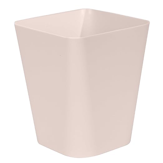 ZXJ Small Trash Can - Waste Basketbin - 1.8 Gallon - Khaki - Bathrooms, Laundry Room, Kitchens, Offices
