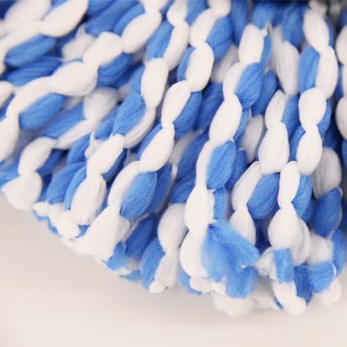 4 Pack Spin Mop Replacement Heads Microfiber Mop Refills Compatible with 2 Tank System Replace Head Safe for Cleaning All Hard-surfaced Floors Includes 1 Extra Mop Replacement Base